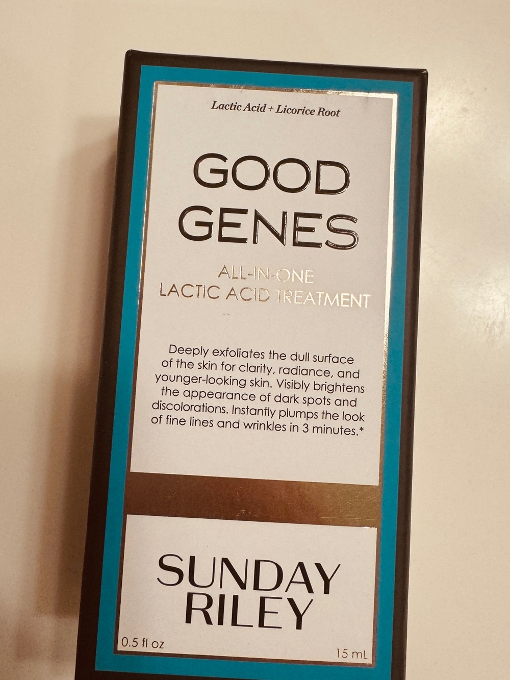Sunday Riley Good Genes Lactic Acid Treatment (Exfoliates and Plumps)